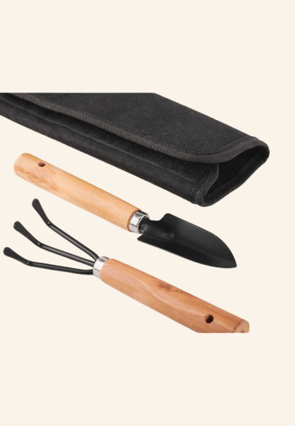 Coffret jardinage 3 outils et pochette Eloyane