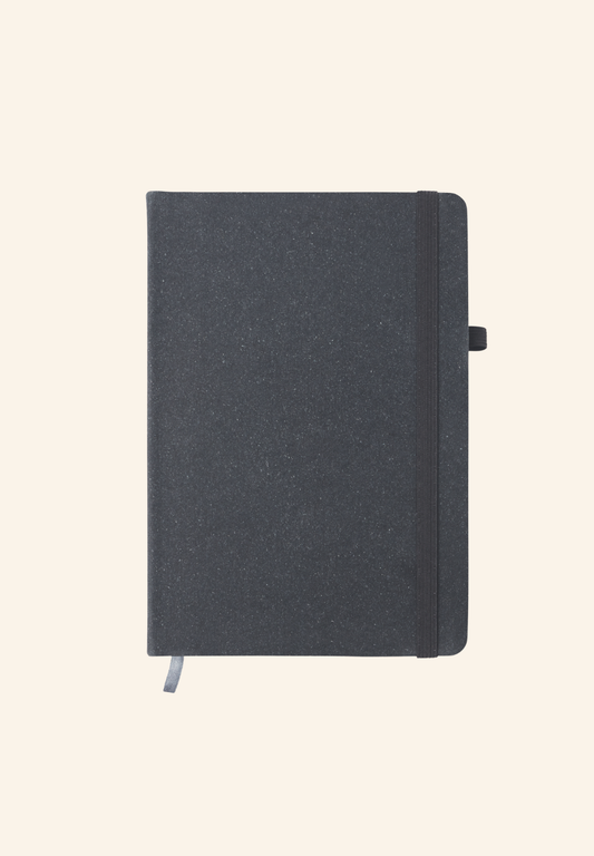 Carnet A5 en cuir recyclé Orvi