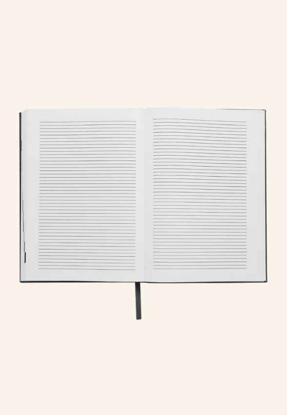 Agenda A5 en papier recyclé 416 pages Maélune