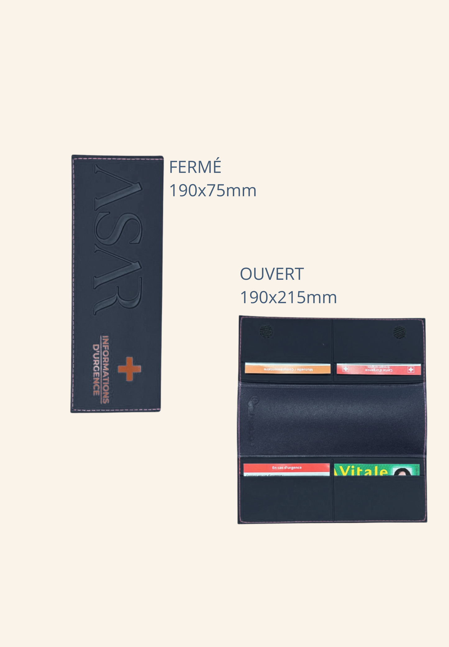 Pochette de documents véhicule compact POCKETPACT