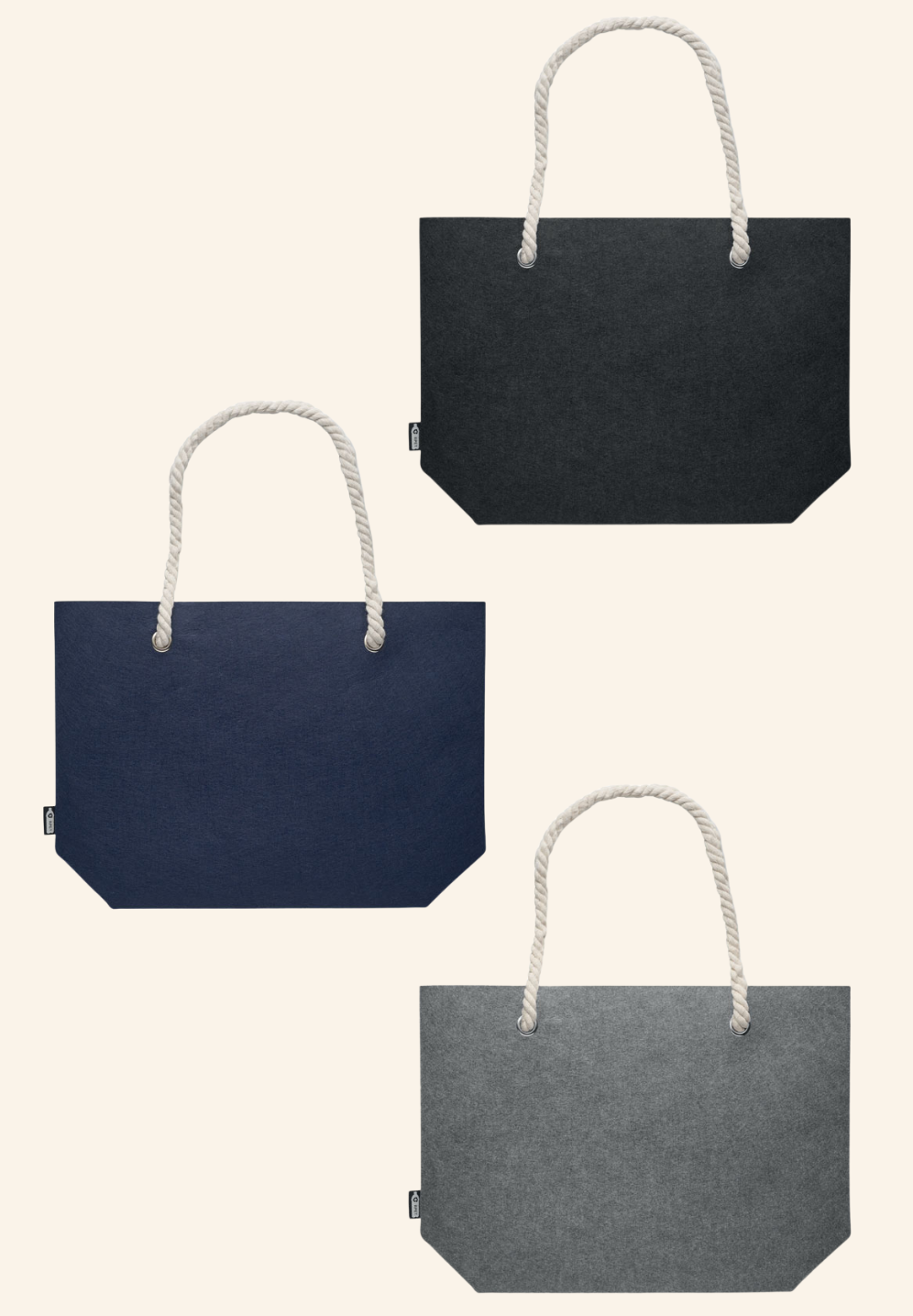 Sac shopping en feutre RPET FELTSEA