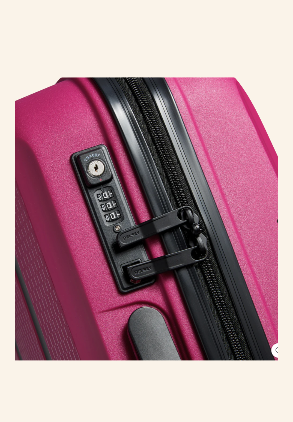 Valise Delsey cabine slim recyclée BELMONT PLUS