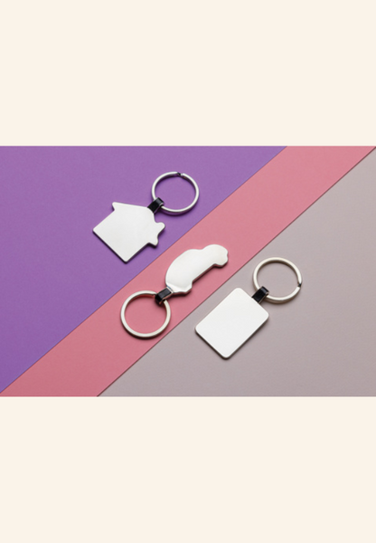 Porte-clés rectangle Elzéar