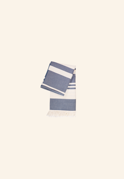 Fouta en coton biologique AXELINE