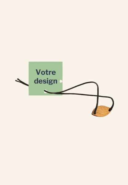 Mini bracelet solidaire en bois Maëlune