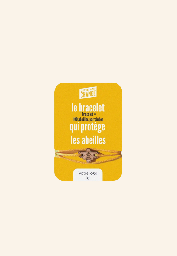 Bracelet solidaire en hêtre massif Méloria