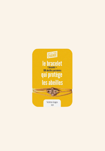 Bracelet solidaire en hêtre massif Méloria