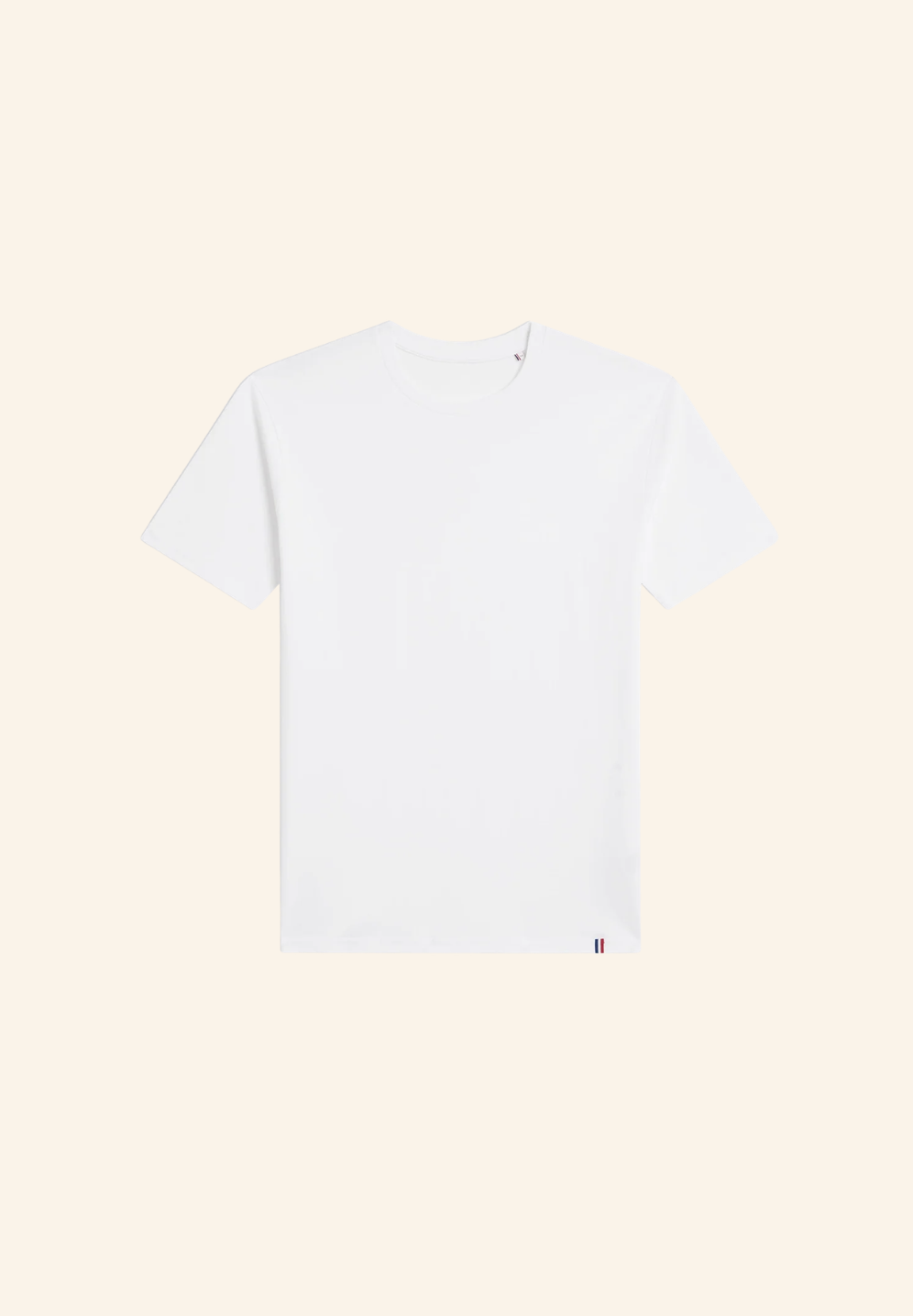 T-shirt col rond coton biologique Maurice