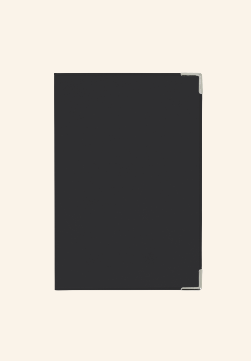 Porte-carte grise PVC mat Augustin