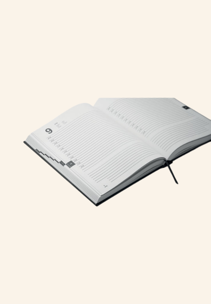Agenda A5 en papier recyclé 416 pages Maélune