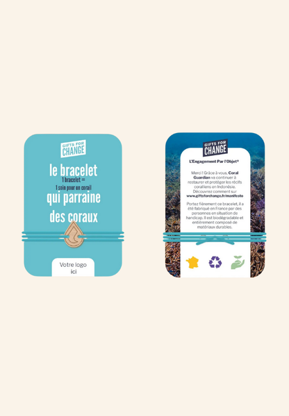 Bracelet solidaire en hêtre massif Méloria