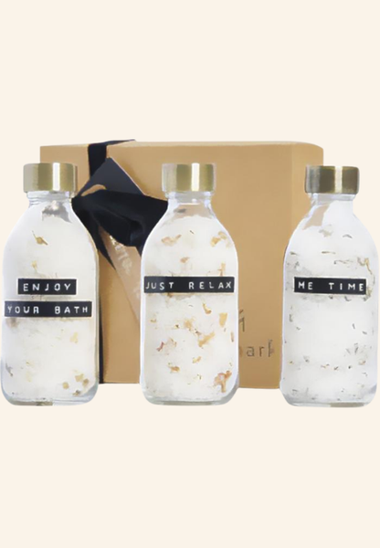 Coffret bien-être Wellmark sels de bain et parfum Lyséane