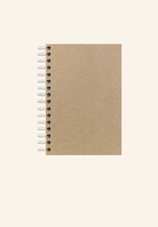 Carnet A5 de notes BOIS