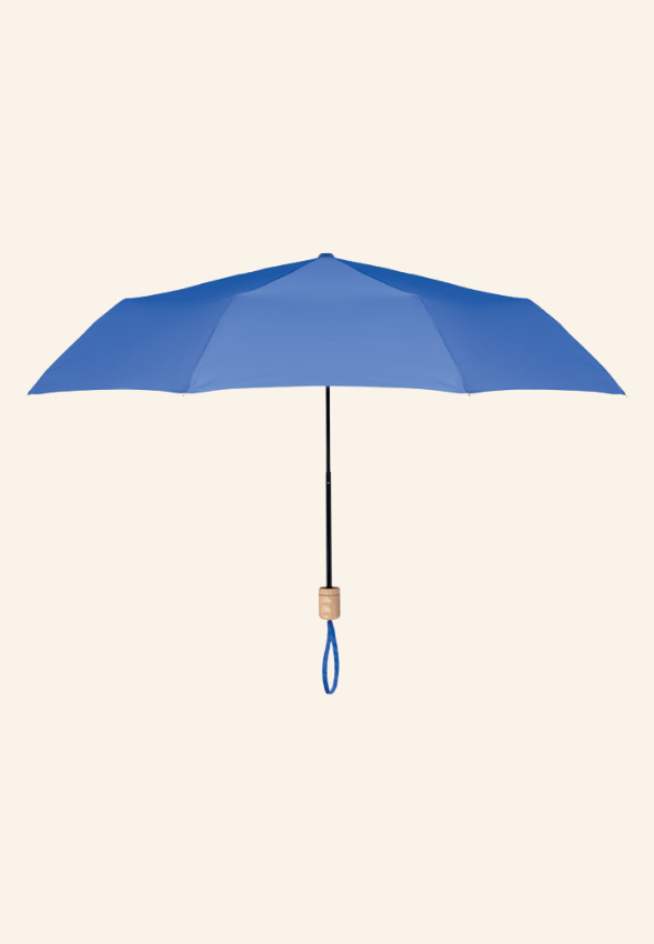 Parapluie 99cm de poche pliable manche en bois Faryon
