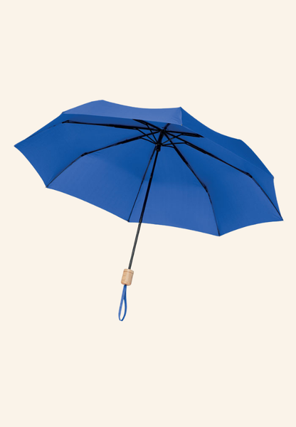 Parapluie 99cm de poche pliable manche en bois Faryon