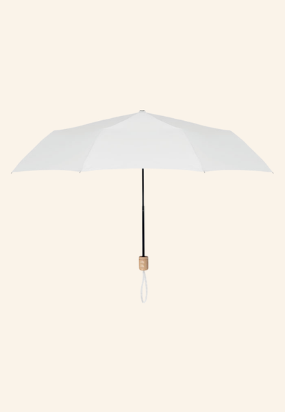 Parapluie 99cm de poche pliable manche en bois Faryon