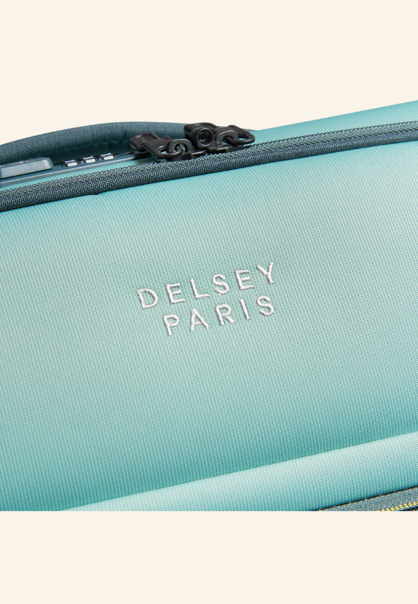 Valise Delsey cabine Slim en polyester recyclé (55cm) Vayron