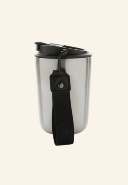 Mug iso en acier inoxydable recyclé 380ml Pacu