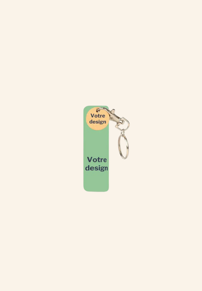 🛒 Jeton de caddie porte-clés Léna