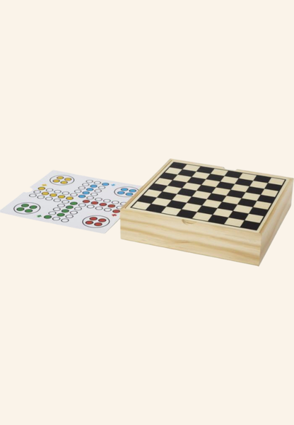 Coffret de jeux en bois multi-activités Maëlion
