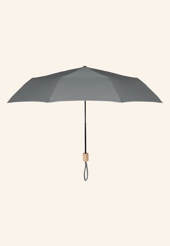 Parapluie 99cm de poche pliable manche en bois Faryon