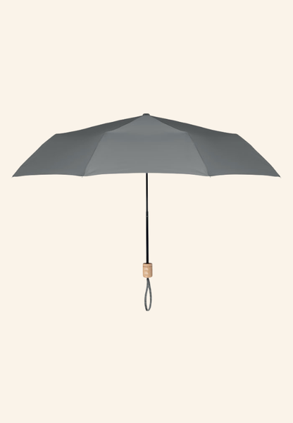 Parapluie 99cm de poche pliable manche en bois Faryon