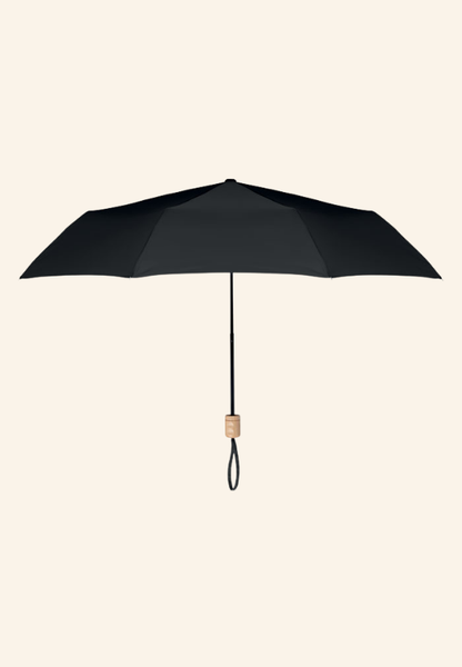 Parapluie 99cm de poche pliable manche en bois Faryon