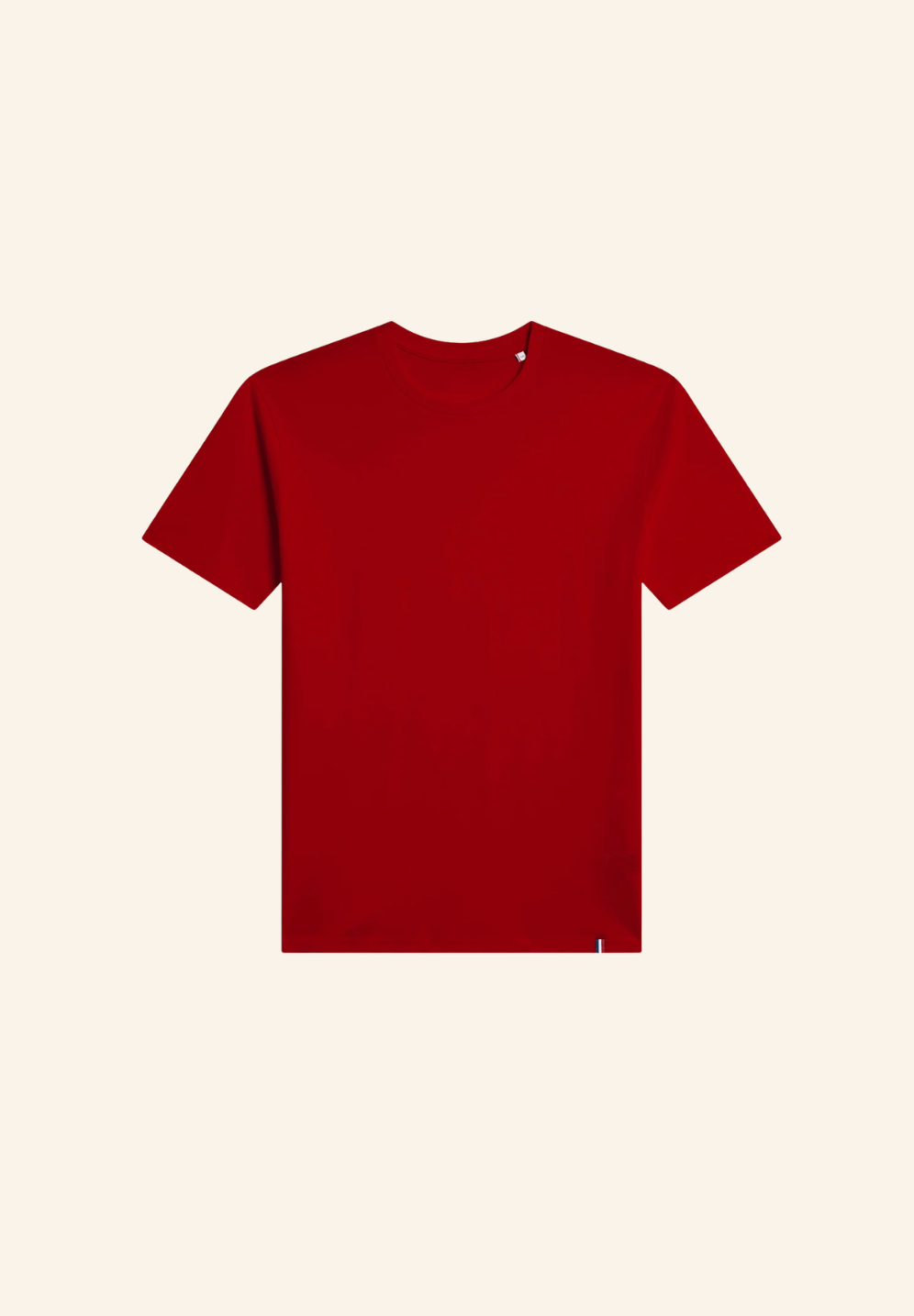 T-shirt col rond coton biologique Maurice