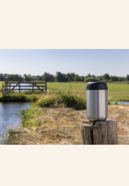 Mug isotherme en acier inoxydable recyclé 360 ml Webre
