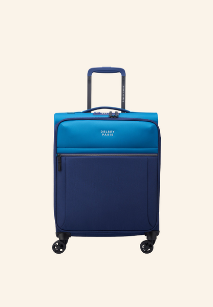 Valise Delsey cabine Slim en polyester recyclé (55cm) Vayron