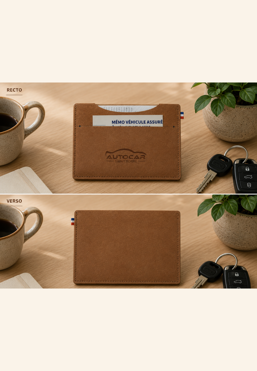 PORTE CARTE GRISE SYNDERME