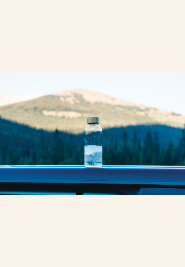 Bouteille 600ml couvercle en bambou EcoBottle