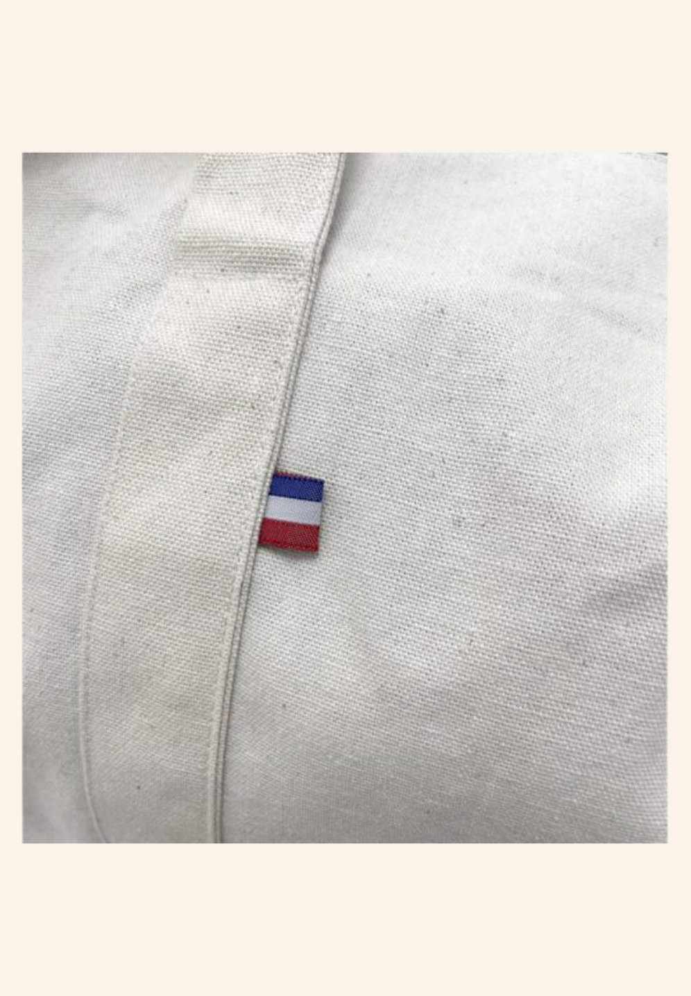 Sac de sport TOM BIO 250 écru