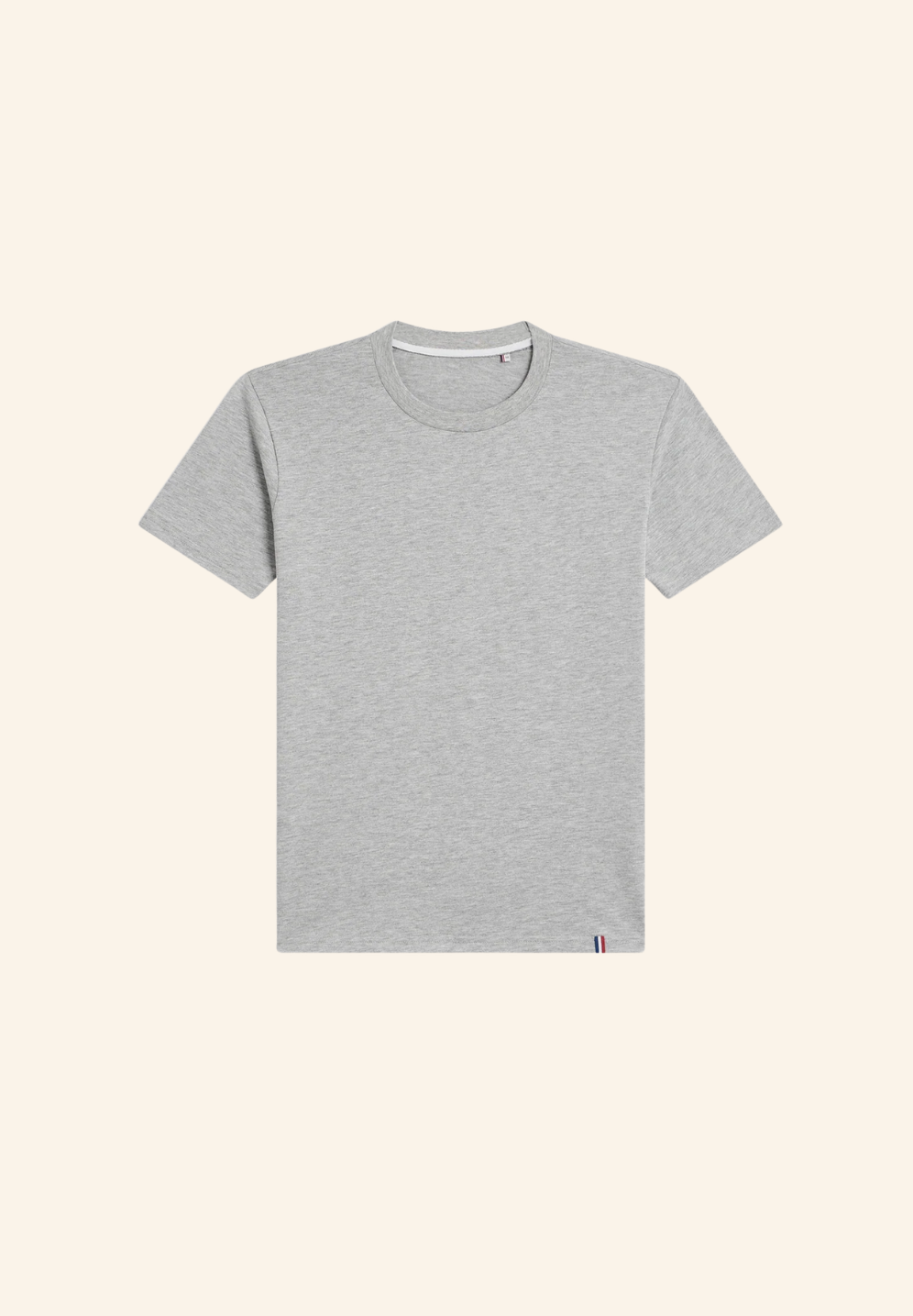 T-shirt col rond coton biologique Maurice