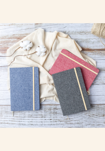 Carnet A5 en Coton recyclé certifié 100 feuilles TerraNote