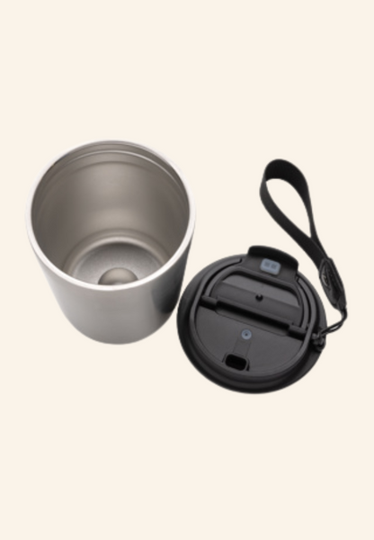 Mug iso en acier inoxydable recyclé 380ml Pacu