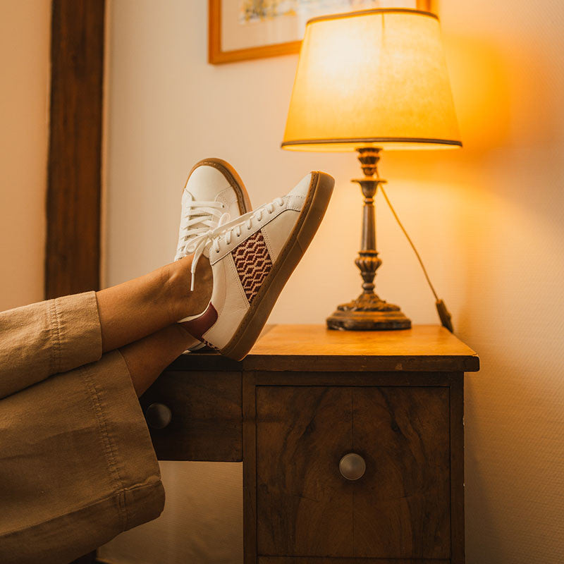 Chaussure N’GO Classique Bordeaux