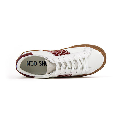 Chaussure N’GO Classique Bordeaux