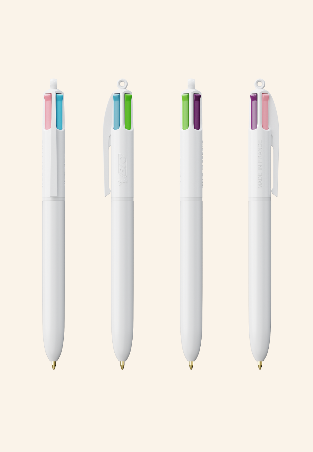 Stylo BIC 4 couleurs Billy