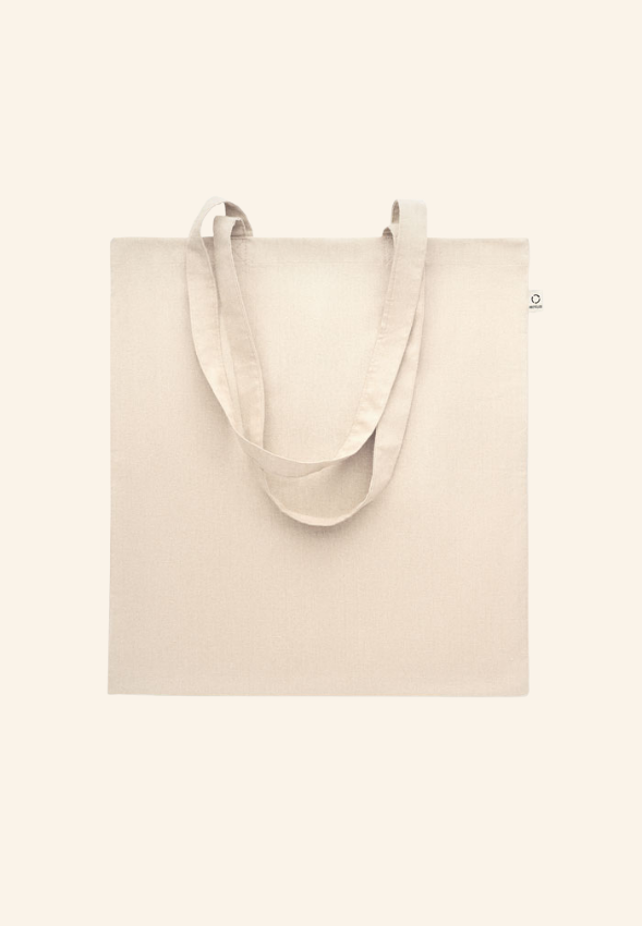 Totebag 140 Gr en Coton recyclé et Rpet VIKA