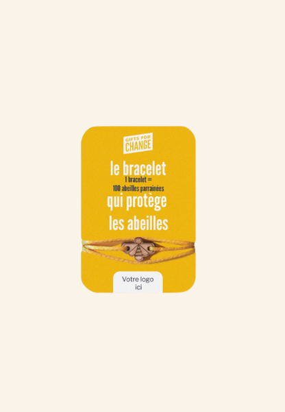 Bracelet solidaire en hêtre massif Méloria