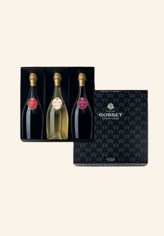 CHAMPAGNE GOSSET COFFRET LUXE 6