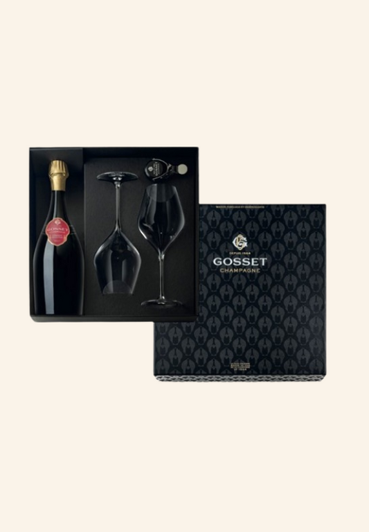 CHAMPAGNE GOSSET COFFRET LUXE 1