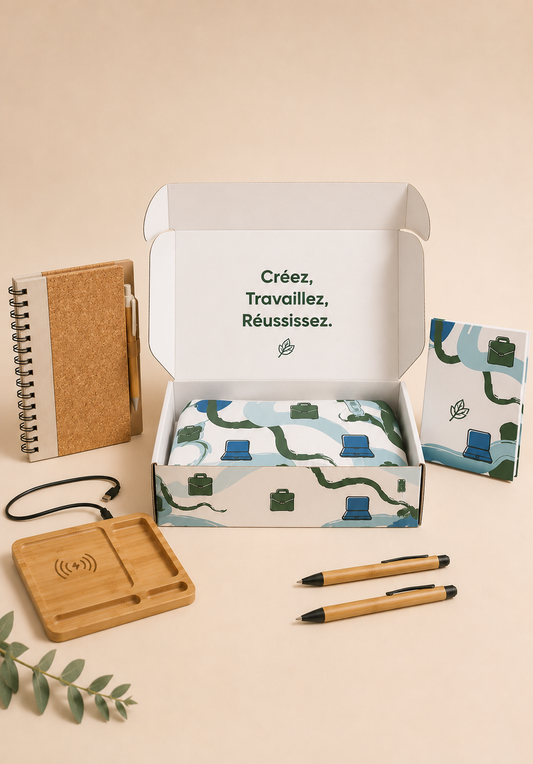 welcome pack premium bureau – poste prêt dès le jour 1