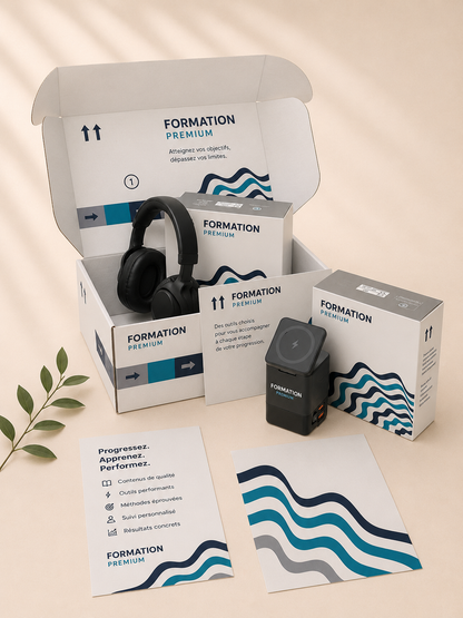 Box coffret organisation et technologie – bureau & mobilité