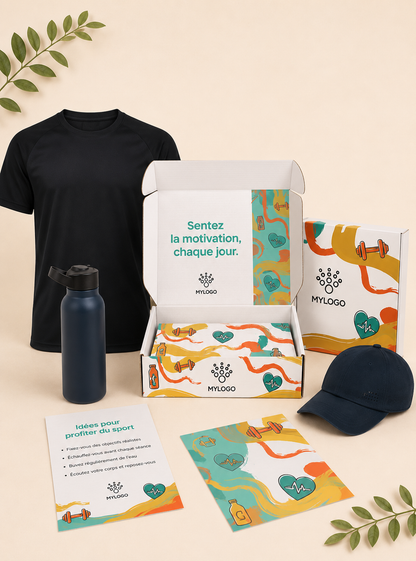Box coffret sport, recyclé style et durabilité