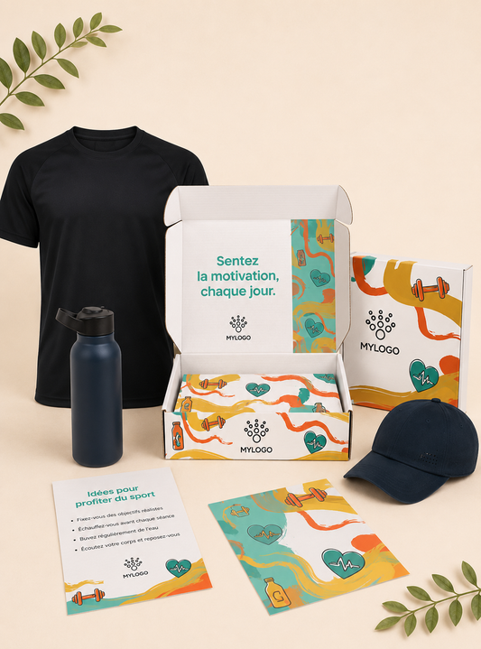 Box coffret sport, recyclé style et durabilité