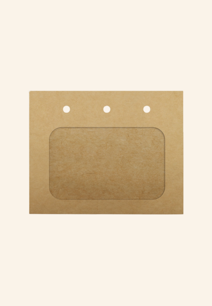 Porte-badge en papier kraft Ansonia