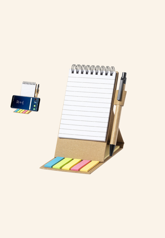 Bloc Notes Support en carton recyclé Phesux