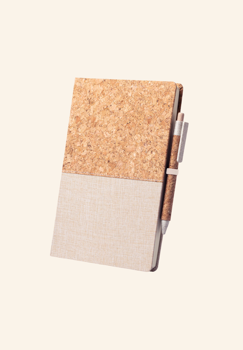Bloc Notes en liège naturel Brastel